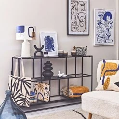 A&A Story Image Encadree Femme Bleu 30x40cm -SEMA design Boutique 018e2 amb 202205 photo3860 fdsjour31446