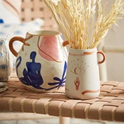 SEMA DESIGN Vase Visionnary Indigo Et Terracotta 25x16xh20cm En Gres -SEMA design Boutique 1a7bb amb hd 2022 01 pe sema 9697