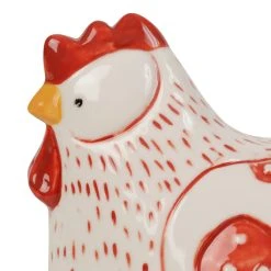 Comptoir De Famille Déco Poule Margotte Rouge En Porcelaine 7 Comptoir De Famille Déco Poule Margotte Rouge En Porcelaine -SEMA design Boutique 200464 DET02 WEB