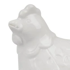 Comptoir De Famille Deco Poule X2 Campagne Blanc -SEMA design Boutique 200985 DET01 WEB