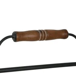 Comptoir De Famille Etagere Murale Avec 2 Panier Reserve 51x80x11cm En Fer Noir Et Sapin -SEMA design Boutique 201284 DET03 WEB