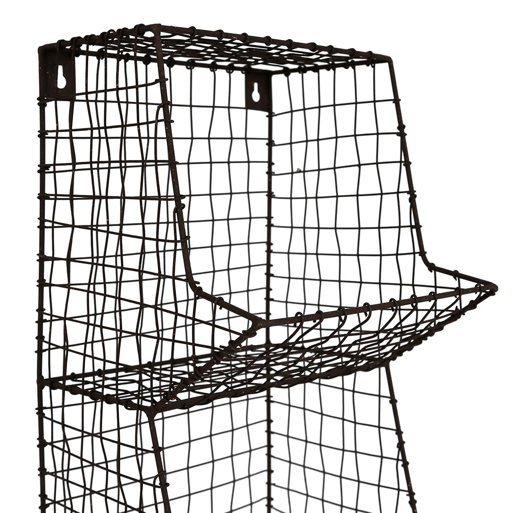 Comptoir De Famille Etagere Murale 3 Compartiments Cuisine Tradition Brun En Fer 7 Comptoir De Famille Etagere Murale 3 Compartiments Cuisine Tradition Brun En Fer – Image 5