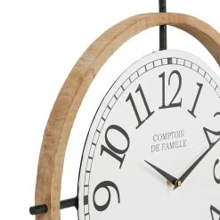 Comptoir De Famille Horloge Murale Chez Gaston Naturel D50cm 6 Comptoir De Famille Horloge Murale Chez Gaston Naturel D50cm -SEMA design Boutique 201657 DET01 WEB