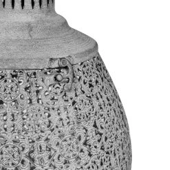 Côté Table Lanterne Orient Grise En Fer Et Verre -SEMA design Boutique 31802 DET02 WEB