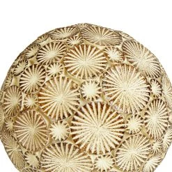 Côté Table 6 Boules Déco Ethniques Marron En Résine 5 Côté Table 6 Boules Déco Ethniques Marron En Résine -SEMA design Boutique 32850 DET01 WEB