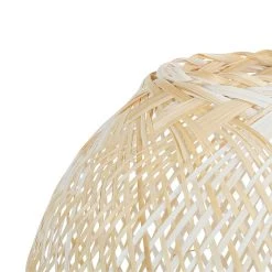 Côté Table Photophore Aritz Naturel Et Blanc D30xh50cm En Bambou 8 Côté Table Photophore Aritz Naturel Et Blanc D30xh50cm En Bambou -SEMA design Boutique 37862 DET01 WEB