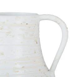 Côté Table Vase Birdi Terracotta Et Blanc En Faience -SEMA design Boutique 37988 DET02 WEB