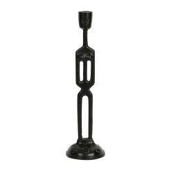 Côté Table Bougeoir Noir Mat H40cm - Archibeld