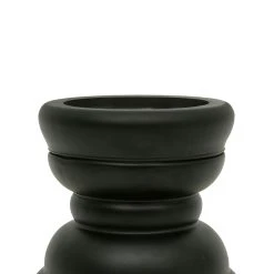 Côté Table Bougeoir Noir Mat En Verre Recyclé -cyme 7 Côté Table Bougeoir Noir Mat En Verre Recyclé -cyme -SEMA design Boutique 38400 DET01 WEB