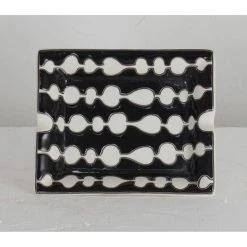 Côté Table Cendrier En Porcelaine Noir - Ecliptique 9 Côté Table Cendrier En Porcelaine Noir - Ecliptique -SEMA design Boutique 38588 FRN01 WEB