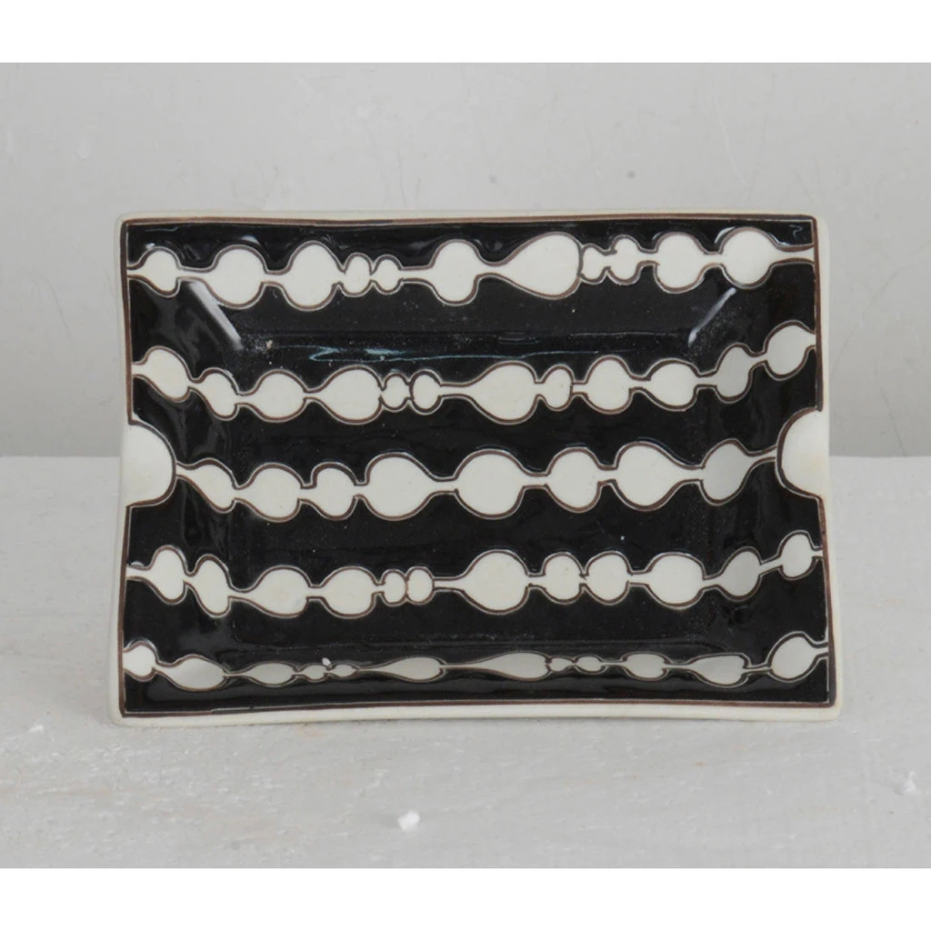 Côté Table Cendrier En Porcelaine Noir - Ecliptique 6 Côté Table Cendrier En Porcelaine Noir - Ecliptique – Image 4