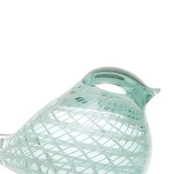 Côté Table Déco Moineau Serin Vert D'eau En Verre -SEMA design Boutique 38703 DET01 WEB