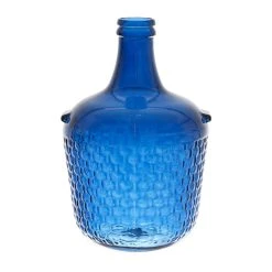 Côté Table Vase Dame-jeanne Indigo H43cm Verre Recyclé - Aheli