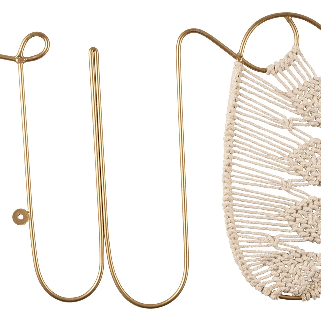 Jardin D'Ulysse Deco Suspendre Amour Boheme Naturel Doré 80cm 5 Jardin D'Ulysse Deco Suspendre Amour Boheme Naturel Doré 80cm – Image 3