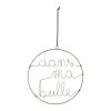 Jardin D'Ulysse Deco Suspension Bulle Metal Dore D25 -SEMA design Boutique 466737 DEB WEB