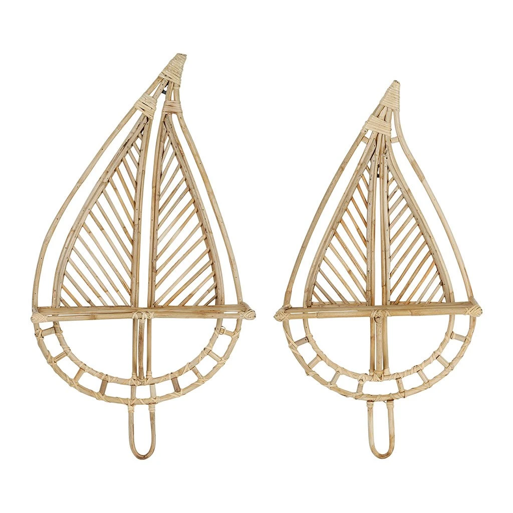Jardin D'Ulysse Etagere Murale X2 Monarque Naturel En Rotin 3 Jardin D'Ulysse Etagere Murale X2 Monarque Naturel En Rotin