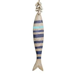 Jardin D'Ulysse Deco Poisson Un été à La Mer H30cm Bleu -SEMA design Boutique 467014 DET01 WEB