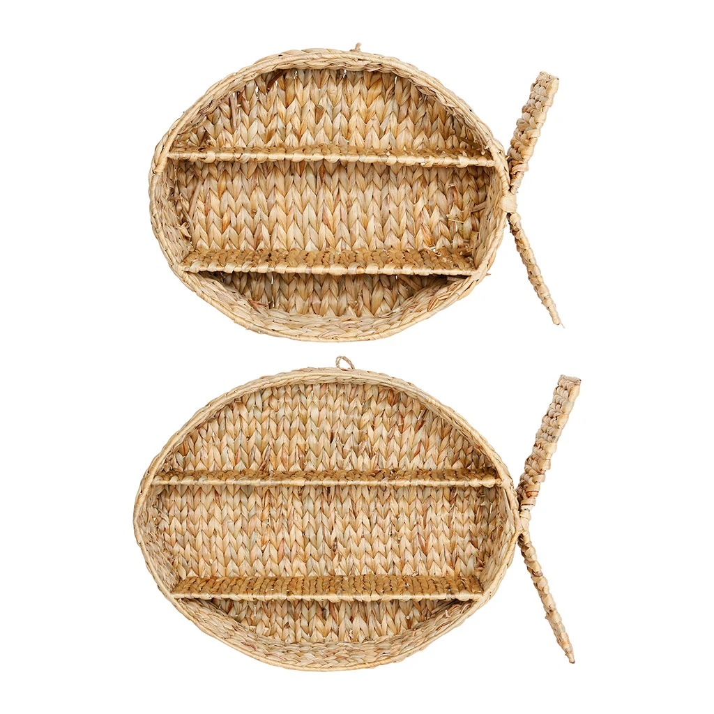 Jardin D'Ulysse Etagere Murale 2 Niveaux (en Lot De 2) Un été A La Mer Naturel Jacinthe D'eau Et Fer 3 Jardin D'Ulysse Etagere Murale 2 Niveaux (en Lot De 2) Un été A La Mer Naturel Jacinthe D'eau Et Fer