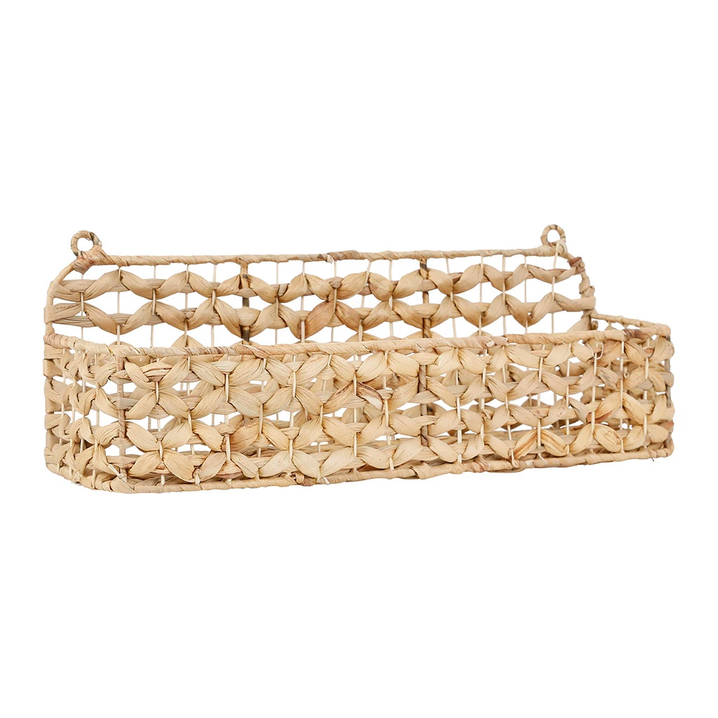 Jardin D'Ulysse Etagere Murale Un été A La Mer Naturel En Jacinthe D'eau Et Fer 4 Jardin D'Ulysse Etagere Murale Un été A La Mer Naturel En Jacinthe D'eau Et Fer – Image 2