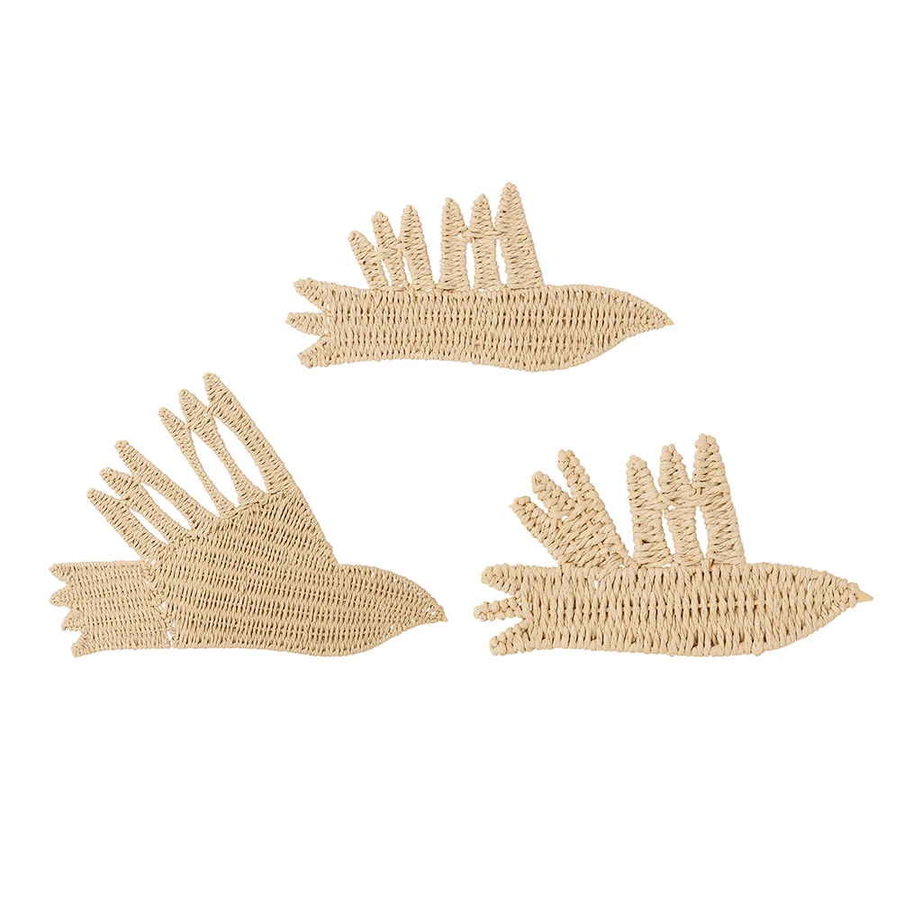 Jardin D'Ulysse Déco Murale Oiseau En Corde Naturel - Magic Blue 3 Jardin D'Ulysse Déco Murale Oiseau En Corde Naturel - Magic Blue