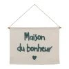 Jardin D'Ulysse Décoration Murale Tuftée écru Et Vert 80x60cm En Coton - Famille 1 Jardin D'Ulysse Décoration Murale Tuftée écru Et Vert 80x60cm En Coton - Famille -SEMA design Boutique 467157 DEB WEB