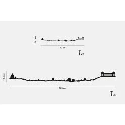 The Line Décoration Murale Ligne Rome L50cm Noir -SEMA design Boutique 624541 FRN03 WEB