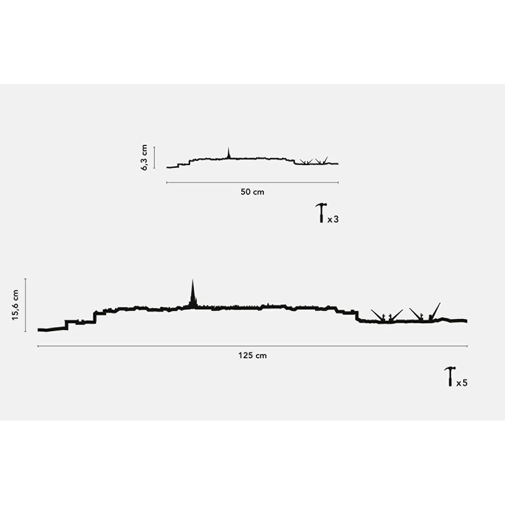 The Line Décoration Murale Ligne Saint-Malo 50cm 6 The Line Décoration Murale Ligne Saint-Malo 50cm – Image 4