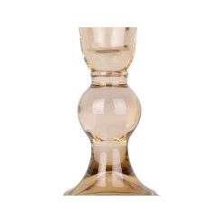 Pt' Bougeoir Art En Verre Sable D8.5xh14cm -SEMA design Boutique 633090 FRN04 WEB