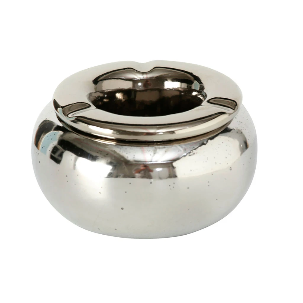 Boltze Cendrier D'exterieur Cohen Argente D14xh8cm En Gres 2 Boltze Cendrier D'exterieur Cohen Argente D14xh8cm En Gres