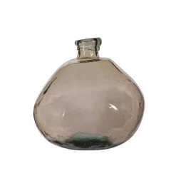 BASTIDE Vase Simplicity Sable D16xh18cm En Verre