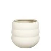 Mica Décorations Pot Glen Blanc Casse-d19xh19cm -SEMA design Boutique 642601 FRN01 WEB