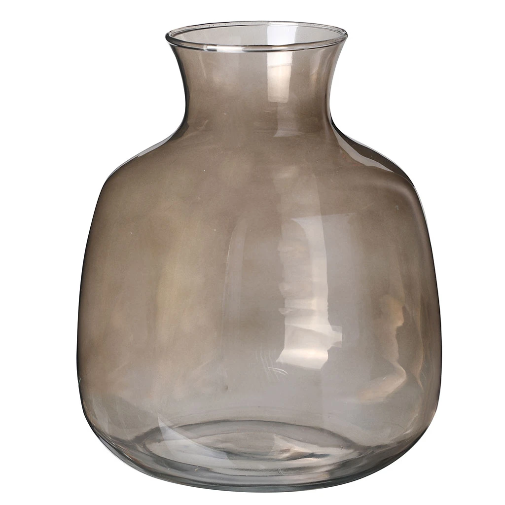 Deco Distrib Vase Taupe D24xh29cm - Litka 3 Deco Distrib Vase Taupe D24xh29cm - Litka