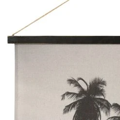 SEMA DESIGN Toile Palmier Toil-imp Gris En Tissu 6 SEMA DESIGN Toile Palmier Toil-imp Gris En Tissu -SEMA design Boutique 72634 DET01 WEB