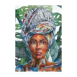 SEMA DESIGN Tableau Femme & Palmier Gallery