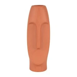 SEMA DESIGN Vase Face Visage Terracotta En Grès
