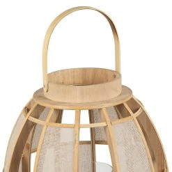 SEMA DESIGN Lanterne Tissu Cordey Naturel Lin D35cm 9 SEMA DESIGN Lanterne Tissu Cordey Naturel Lin D35cm -SEMA design Boutique 74875 DET02 WEB