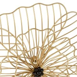 SEMA DESIGN Deco Murale Floral X3 Ajia Doré (d68/d48cm/d37cm) -SEMA design Boutique 74936 DET02 WEB