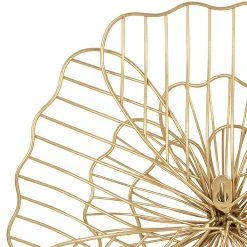 SEMA DESIGN Deco Murale Floral X3 Ajia Doré (d68/d48cm/d37cm) -SEMA design Boutique 74936 DET03 WEB