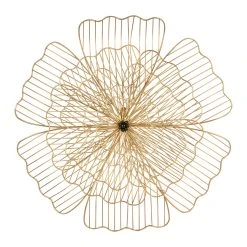 SEMA DESIGN Deco Murale Floral X3 Ajia Doré (d68/d48cm/d37cm) -SEMA design Boutique 74936 DET04 WEB