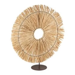 SEMA DESIGN Deco Rosace Cuzco Naturel D45cm -SEMA design Boutique 74943 DET01 WEB