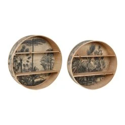 SEMA DESIGN Etagères Murales Palmeo Noir Et Naturel En Bambou (lot De 2) 7 SEMA DESIGN Etagères Murales Palmeo Noir Et Naturel En Bambou (lot De 2) -SEMA design Boutique 75373 DET01 WEB