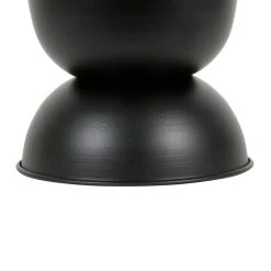 SEMA DESIGN Cache Pot Visag-arty Noir D20cm -SEMA design Boutique 75473 DET02 WEB