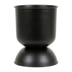 SEMA DESIGN Cache Pot Visag-Arty Noir D25cm