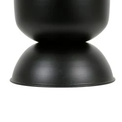 SEMA DESIGN Cache Pot Visag-Arty Noir D25cm -SEMA design Boutique 75474 DET02 WEB