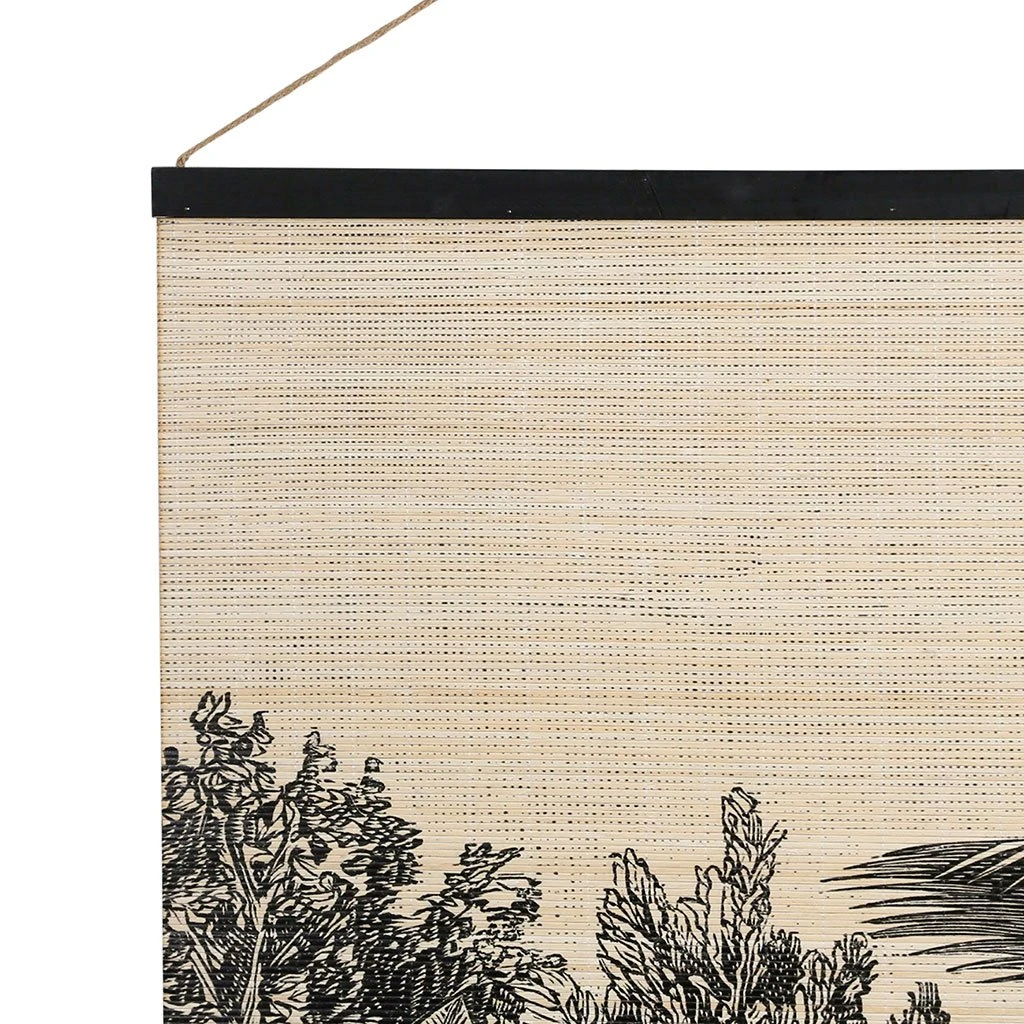 SEMA DESIGN Toile Imprimée Chanvre 98X75cm 4 SEMA DESIGN Toile Imprimée Chanvre 98X75cm – Image 2