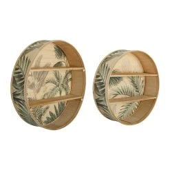 SEMA DESIGN Etagere Murale (lot De 2) Papaye Kaki En Bambou -SEMA design Boutique 75670 DET02 WEB