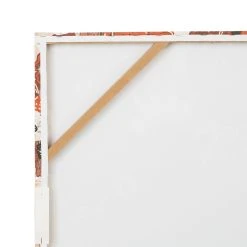 SEMA DESIGN Tableau Turban Fleuri Terra 70x100cm -SEMA design Boutique 75892 DET02 WEB