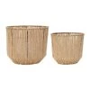 SEMA DESIGN Cache Pot (lot De 2) Corde Naturel En Jute -SEMA design Boutique 75913 DEB WEB
