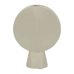 SEMA DESIGN Vase Face Grege 14x6xh18cm Gres -SEMA design Boutique 76165 DET02 WEB