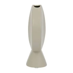 SEMA DESIGN Vase Face Grege 14x6xh18cm Gres -SEMA design Boutique 76165 DET03 WEB